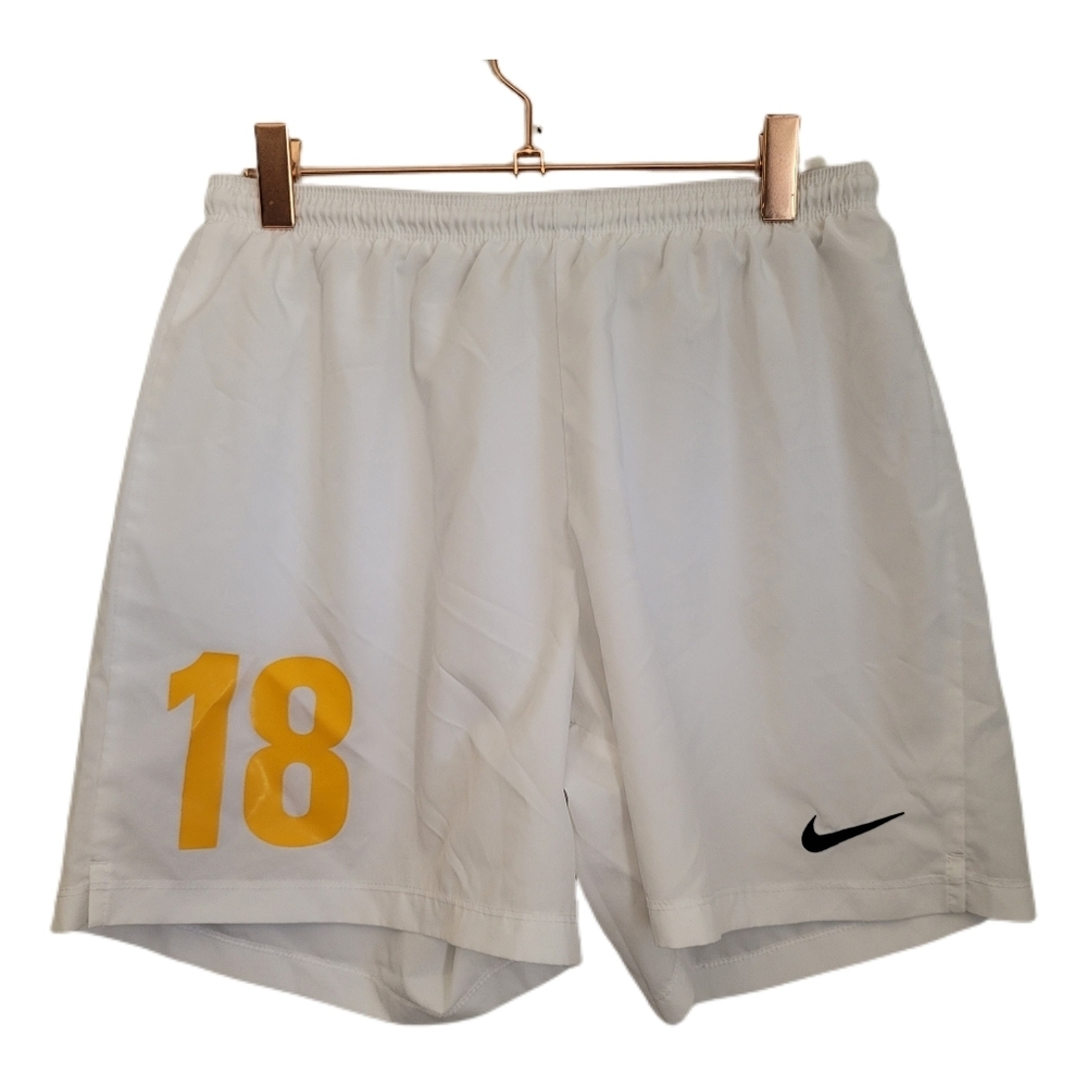 Nike Shorts Womens L Large White 8 Drawstring Pull On